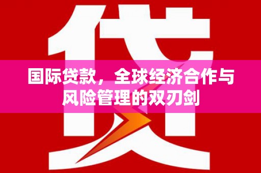 大冶国际贷款，全球经济合作与风险管理的双刃剑