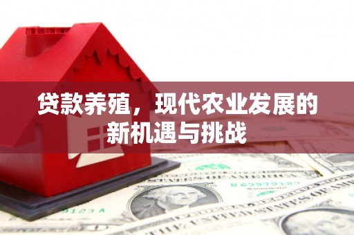 大冶贷款养殖，现代农业发展的新机遇与挑战