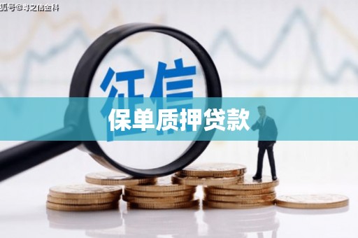 大冶保单质押贷款