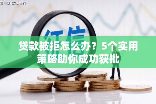 大冶贷款被拒怎么办？5个实用策略助你成功获批