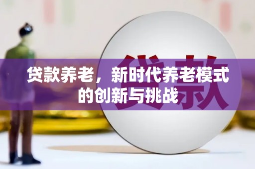 大冶贷款养老，新时代养老模式的创新与挑战