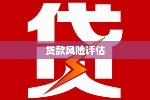 大冶贷款风险评估