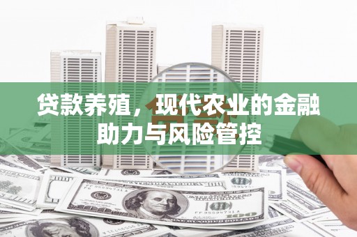 大冶贷款养殖，现代农业的金融助力与风险管控