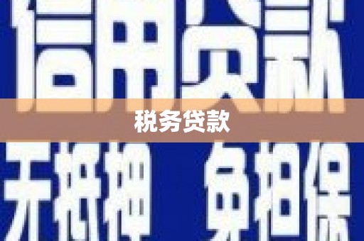 大冶税务贷款