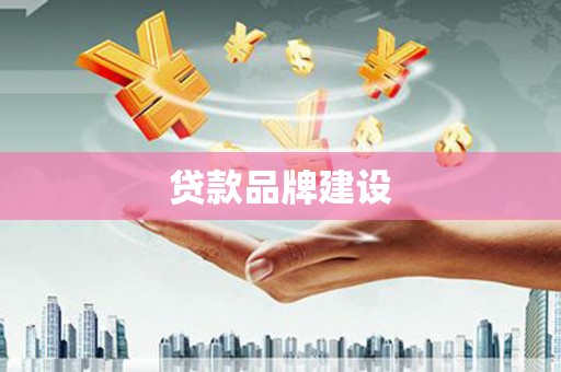 大冶贷款品牌建设