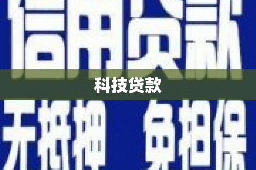 大冶科技贷款