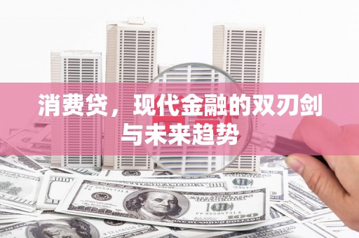 大冶消费贷，现代金融的双刃剑与未来趋势
