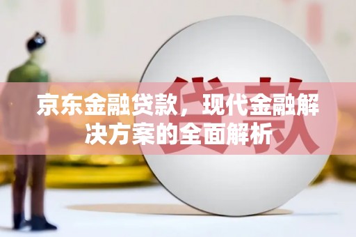 大冶京东金融贷款，现代金融解决方案的全面解析