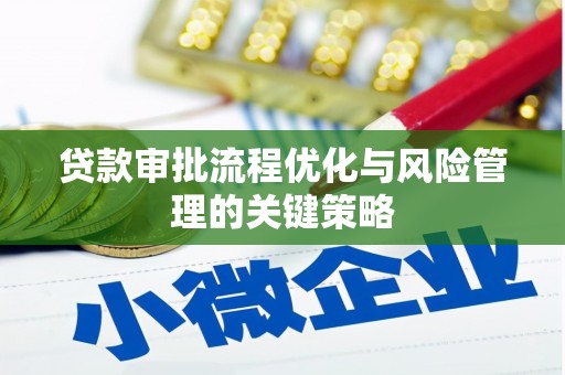 大冶贷款审批流程优化与风险管理的关键策略