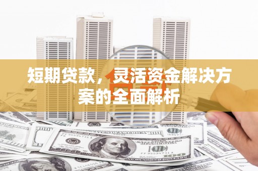 大冶短期贷款，灵活资金解决方案的全面解析