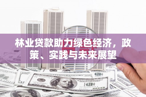 大冶林业贷款助力绿色经济，政策、实践与未来展望
