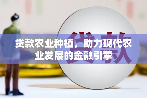 大冶贷款农业种植，助力现代农业发展的金融引擎