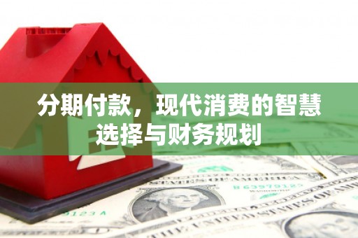 大冶分期付款，现代消费的智慧选择与财务规划