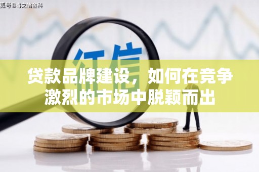大冶贷款品牌建设，如何在竞争激烈的市场中脱颖而出