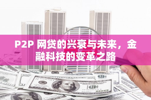 大冶P2P 网贷的兴衰与未来，金融科技的变革之路
