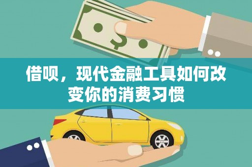 大冶借呗，现代金融工具如何改变你的消费习惯