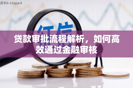 大冶贷款审批流程解析，如何高效通过金融审核