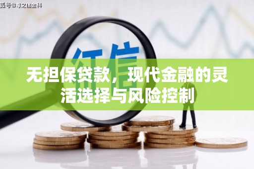 大冶无担保贷款，现代金融的灵活选择与风险控制
