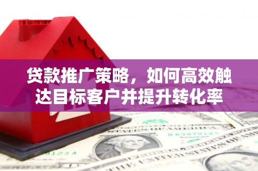 大冶贷款推广策略，如何高效触达目标客户并提升转化率