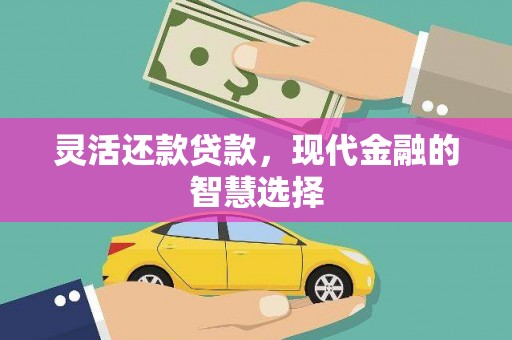 大冶灵活还款贷款，现代金融的智慧选择
