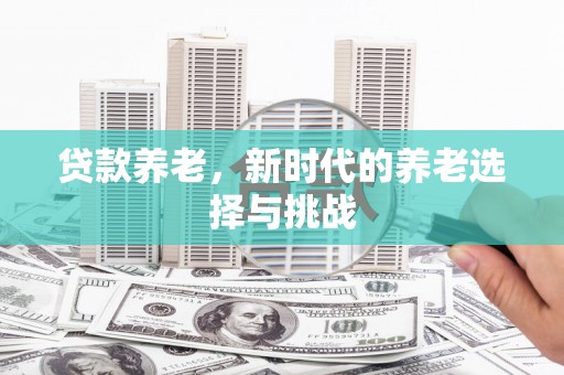 大冶贷款养老，新时代的养老选择与挑战
