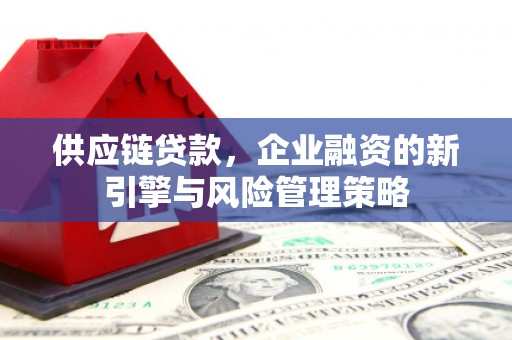 大冶供应链贷款，企业融资的新引擎与风险管理策略