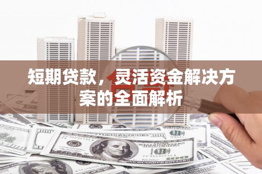 大冶短期贷款，灵活资金解决方案的全面解析