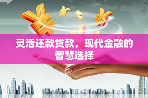 大冶灵活还款贷款，现代金融的智慧选择