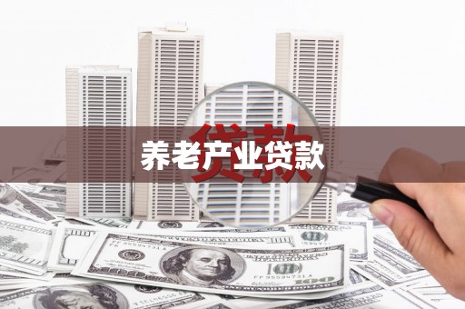 大冶养老产业贷款