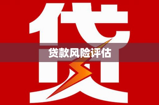 大冶贷款风险评估