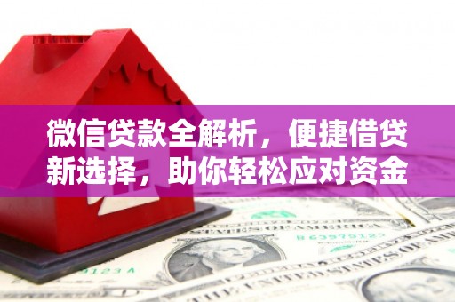 大冶微信贷款全解析，便捷借贷新选择，助你轻松应对资金需求